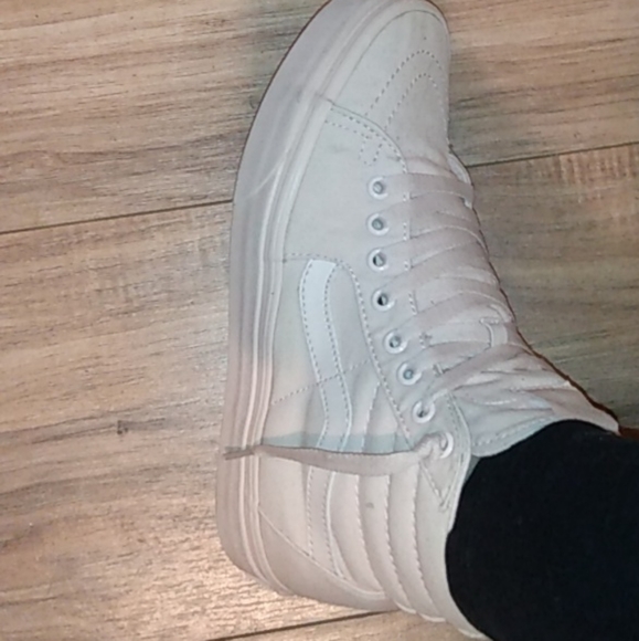 pale pink VANS men's size 6.5 women's size 8 - Picture 3 of 4